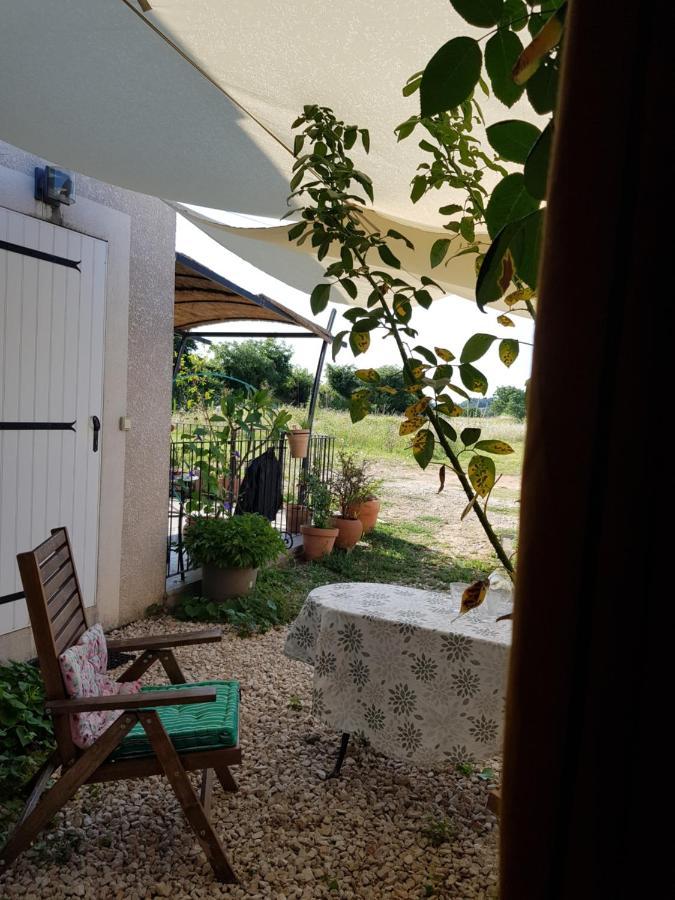 La Poussiniere Hotel Aigueze Exterior foto